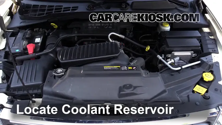 2008 Chrysler Aspen Limited 5.7L V8 Refrigerante (anticongelante) Sellar pérdidas